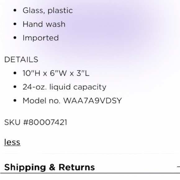 Mickey Mouse Red Tumbler with Crystal Design - Picture 5 of 6